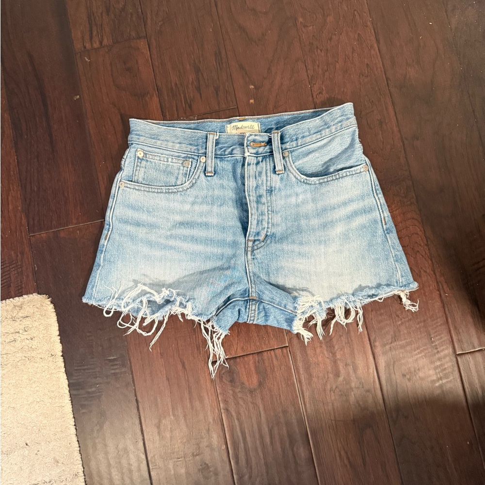 Madewell Blue Denim Shorts